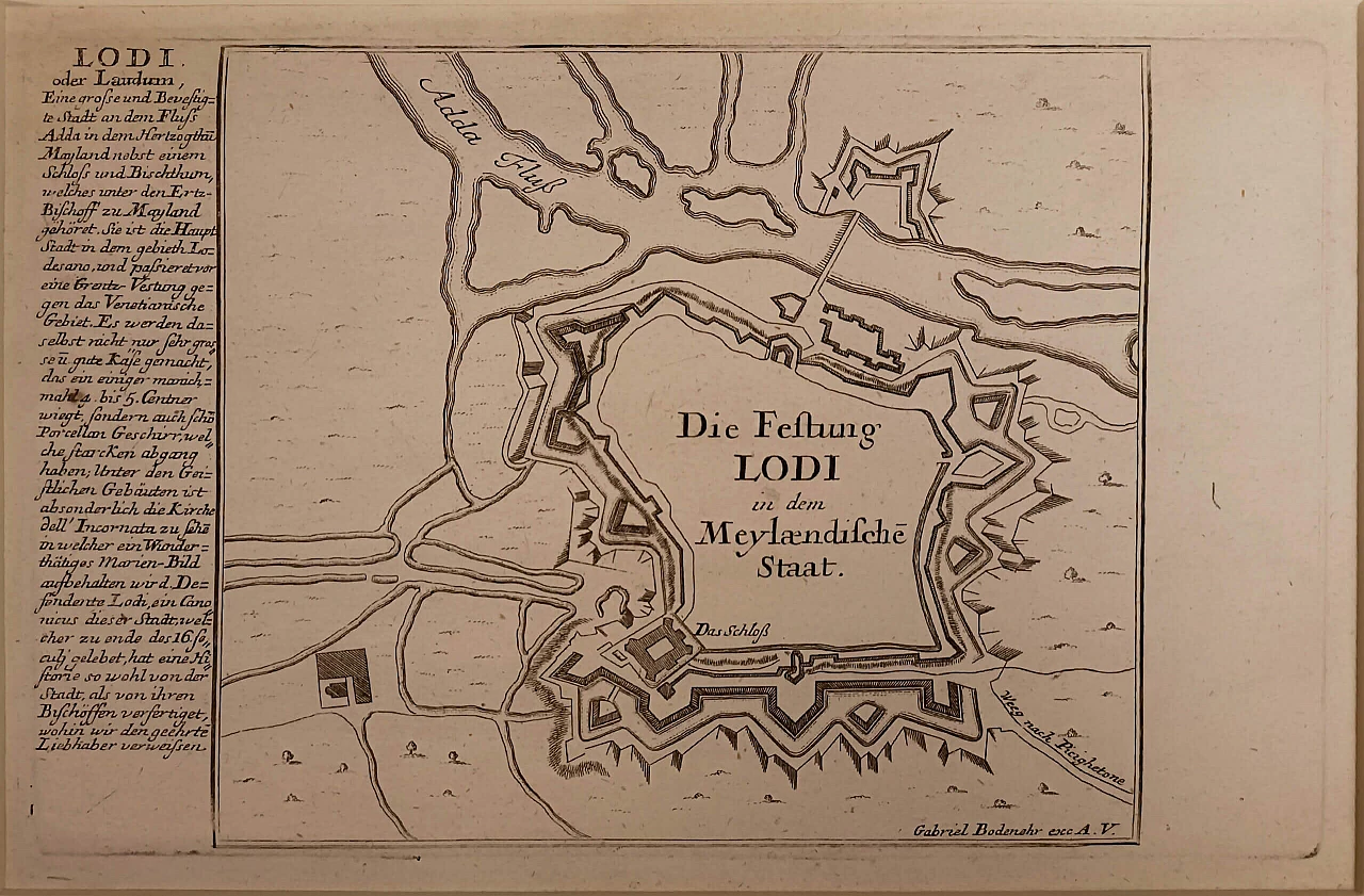 Gabriel Bodenehr, Lodi, etching, 18th century 3