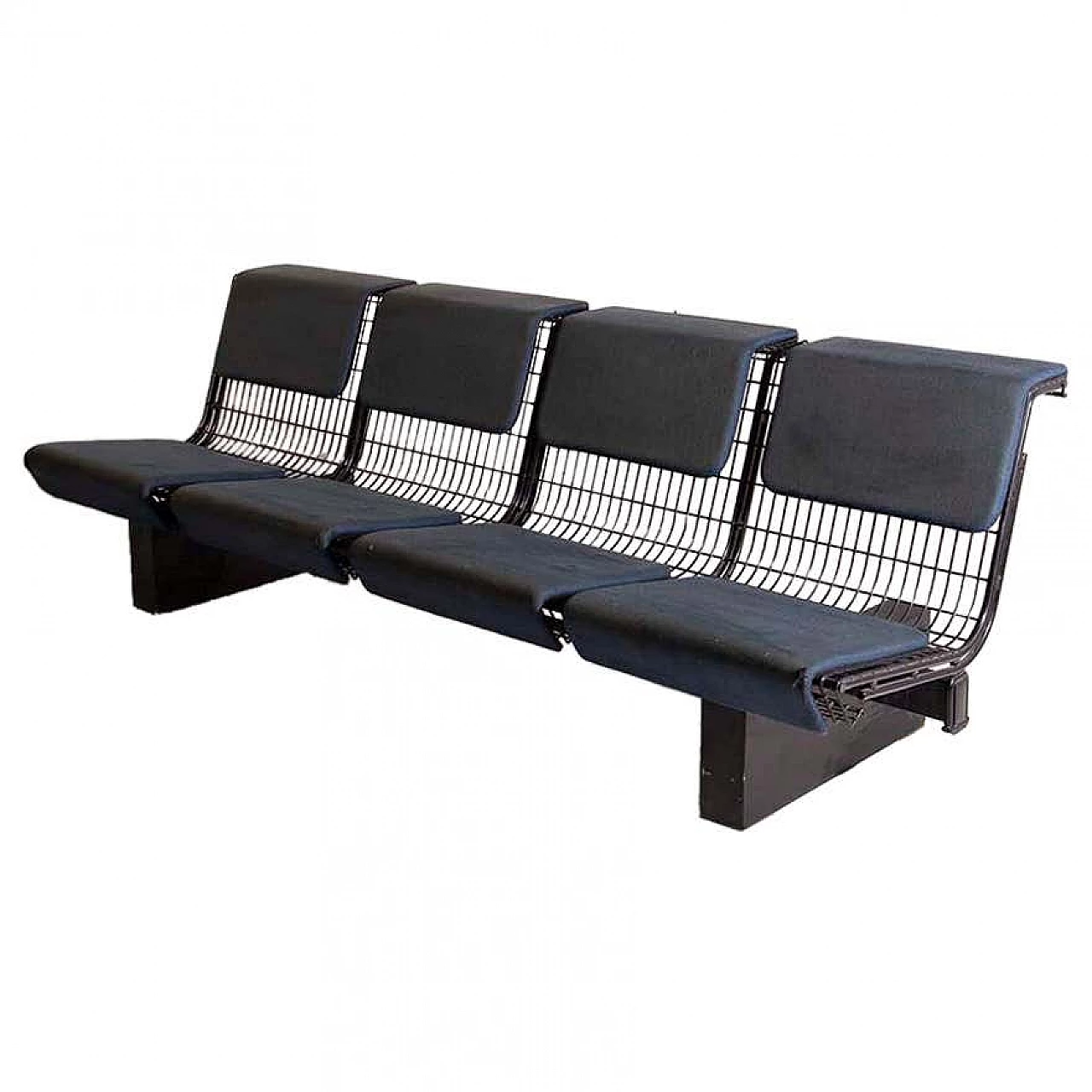 Bench with seating by Osvaldo Borsani for Tecno, 1980s 1