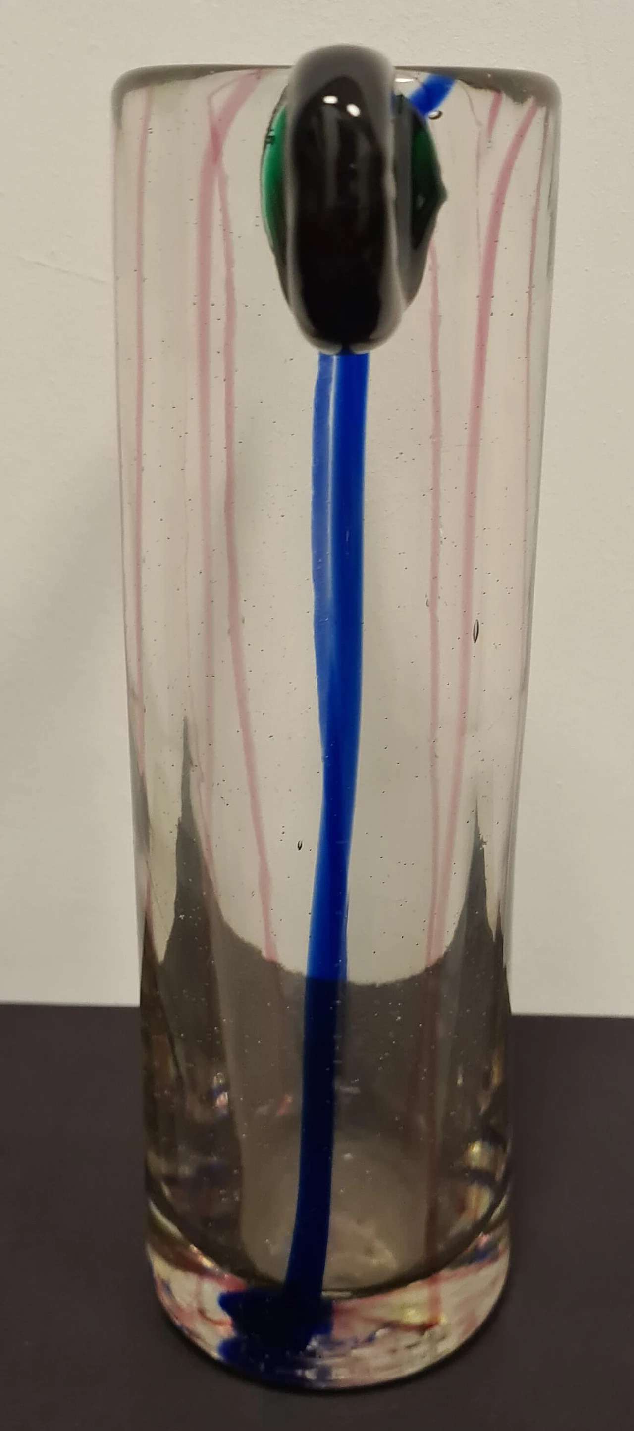 Glass vase by Adriano Tuninetto, 1990s 5