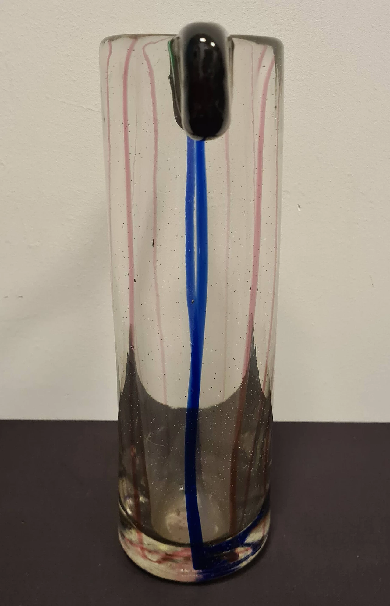 Glass vase by Adriano Tuninetto, 1990s 8