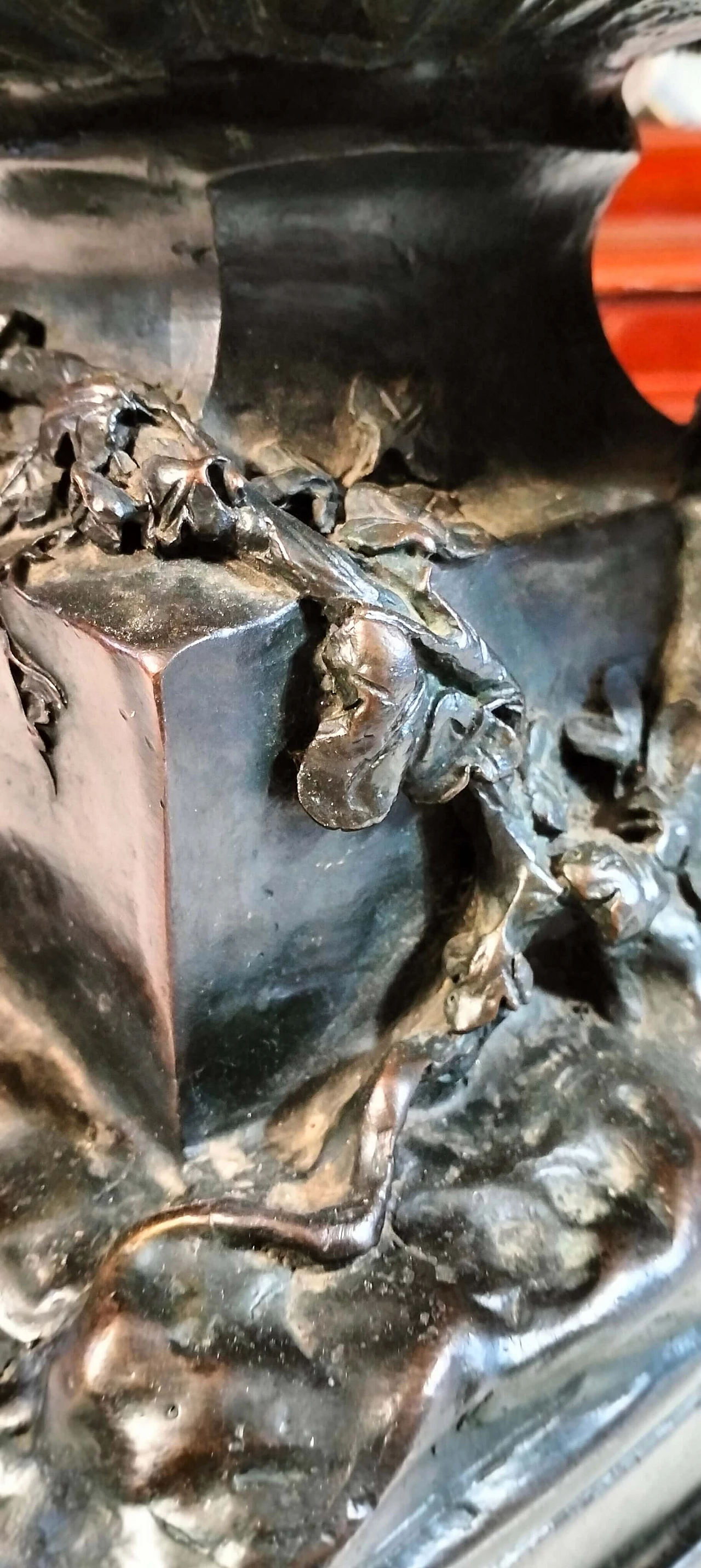 Francois Boucher Ouline, Jeune fille a la Fontaine, scultura in bronzo, anni '20 7