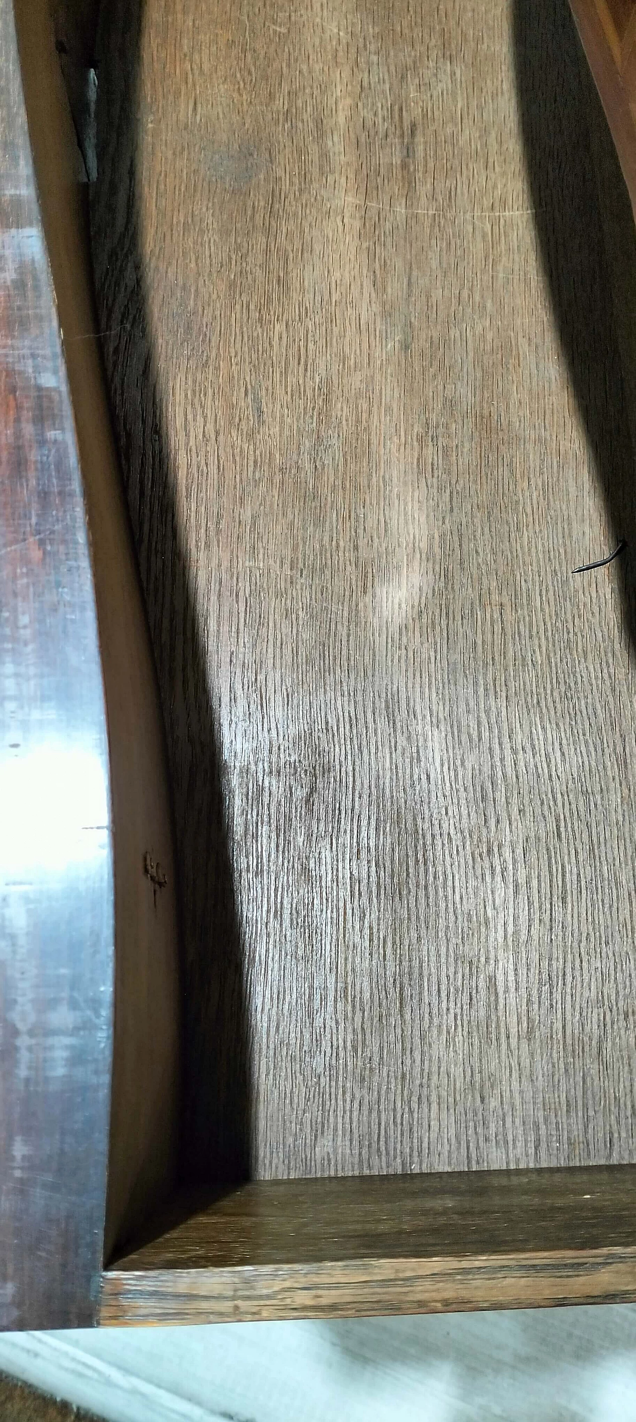 Comò Napoleone III in mogano, ebano e bois de rose a tre cassetti, metà '800 3