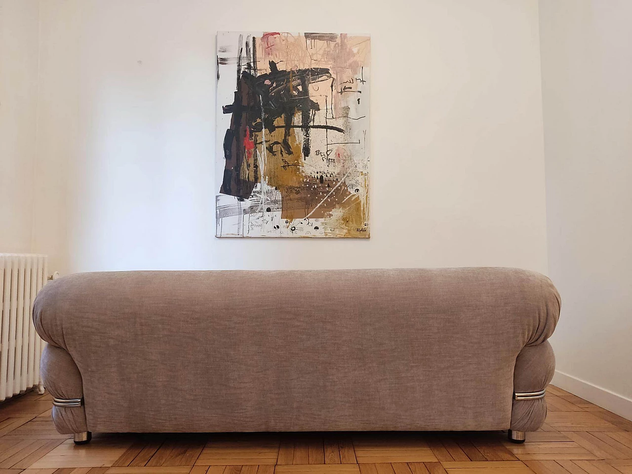 Three-seater sofa - space age 1970s 5