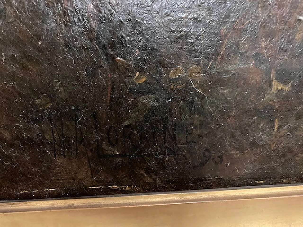 Loraine Nevison Arthur, Paesaggio con cavalli, olio su tela, 1893 8