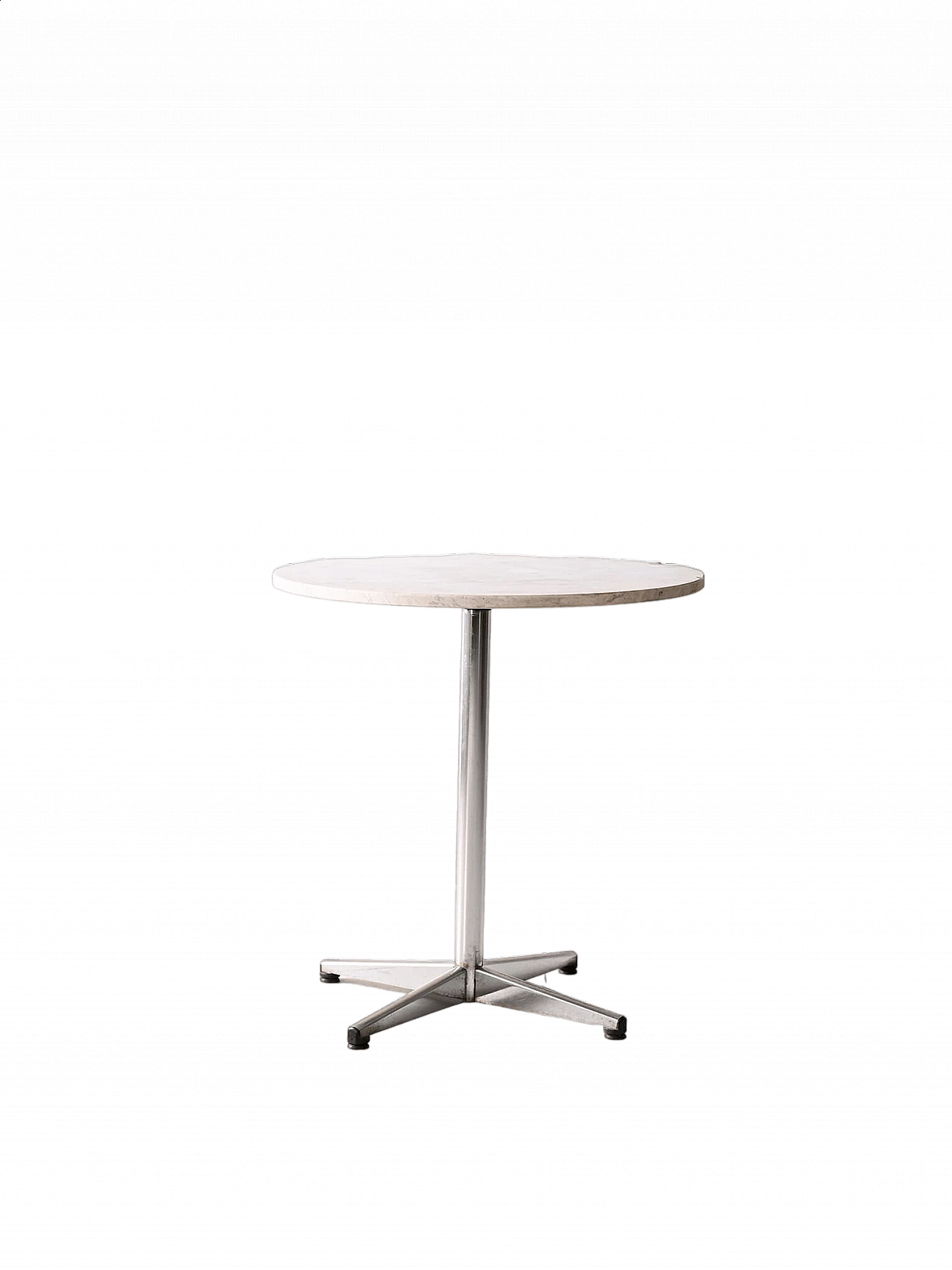 Tavolino da caffè in marmo e metallo, anni '70 11