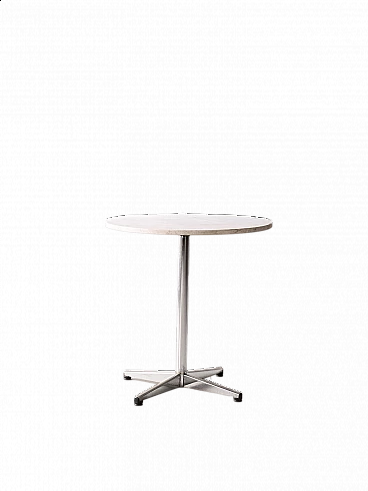 Marble and metal coffee table, 1970s