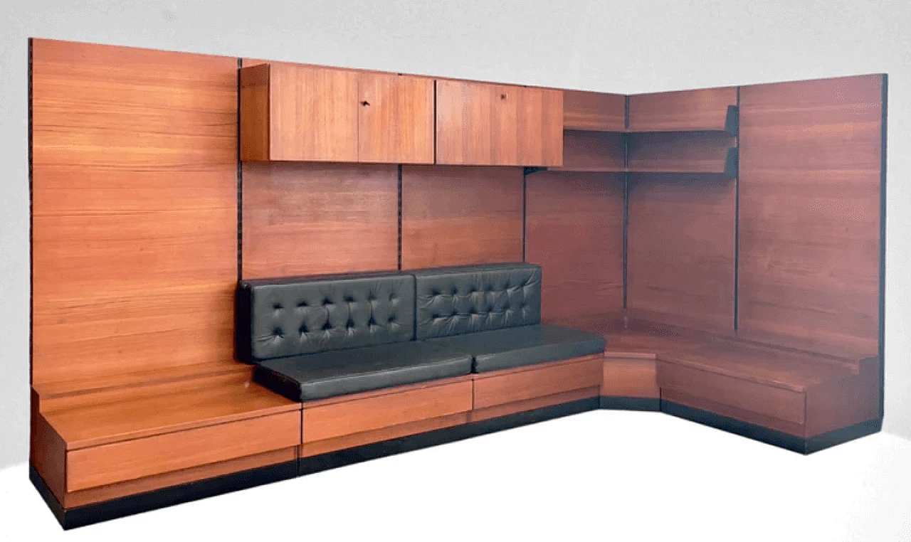 Libreria ad angolo, Swiss Form, anni '60 1