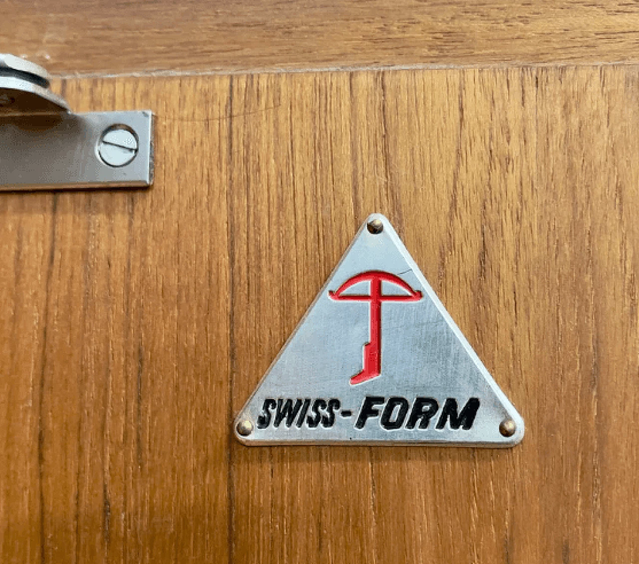 Libreria ad angolo, Swiss Form, anni '60 2