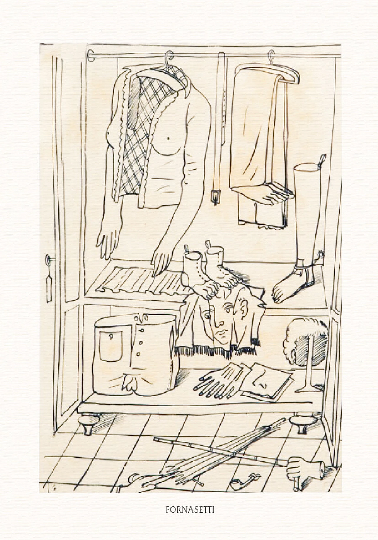 28 Stampe Tema e Variazioni di Piero Fornasetti 15