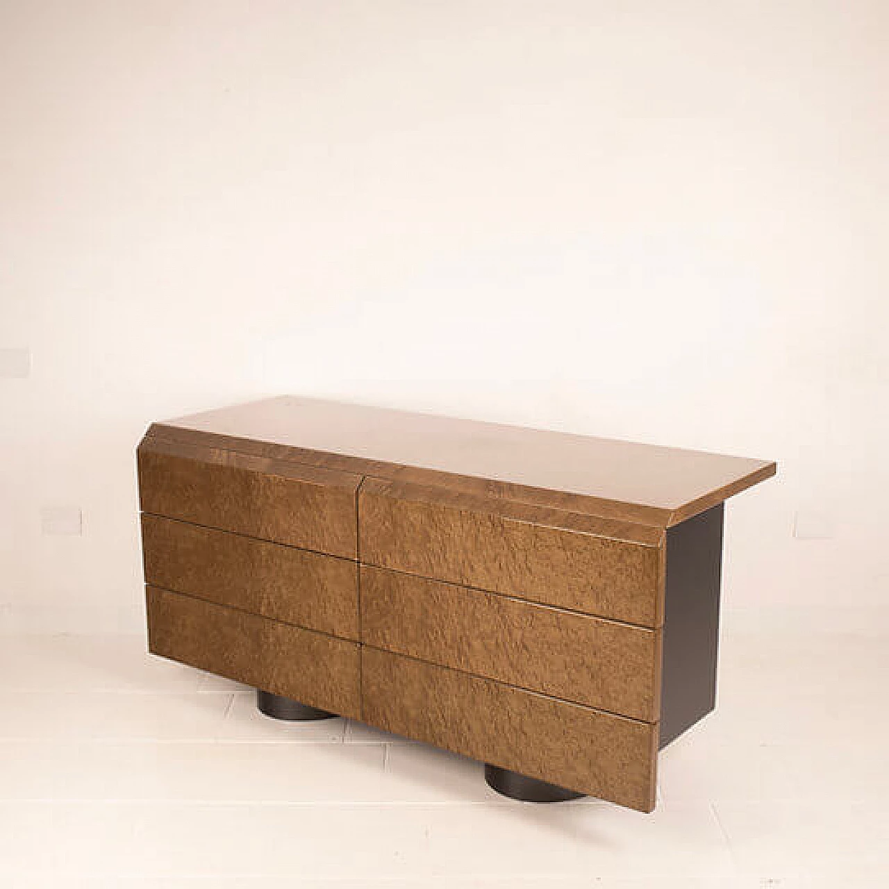 Lenox chest of drawers by Giovanni Offredi for Saporiti Italia, 1980s 9