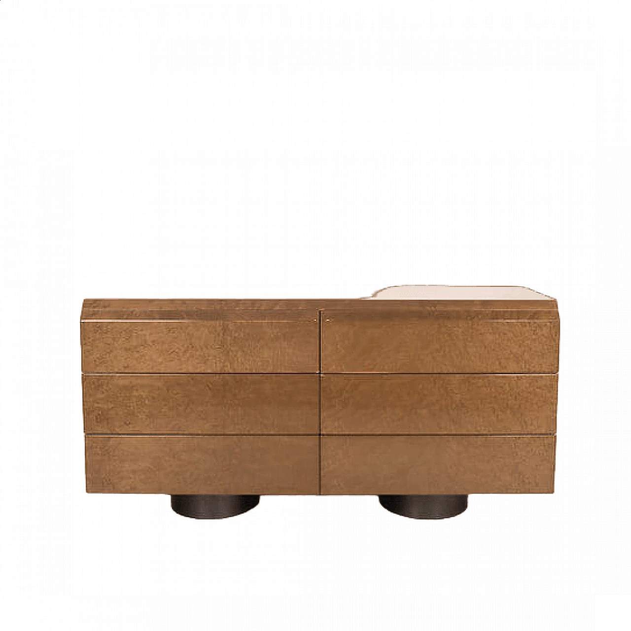 Lenox chest of drawers by Giovanni Offredi for Saporiti Italia, 1980s 16