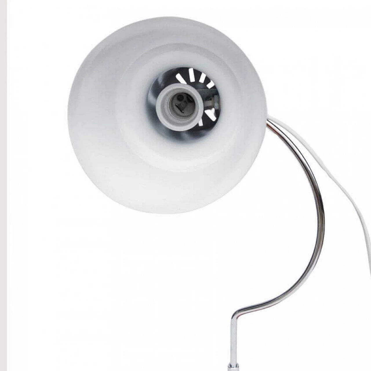 Orange table lamp by J. Hurka for Napako, 1960s 11