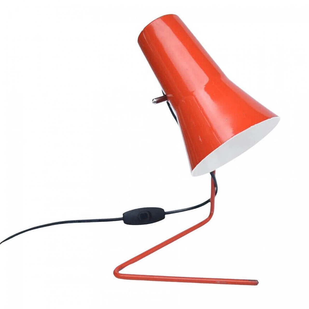 Table lamp 21616 red by Josef Hurka for Drupol, 1960s 11