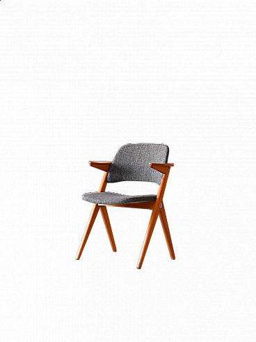 Chair with armrests by Bengt Ruda for Nordiska Kompaniet, 1950s