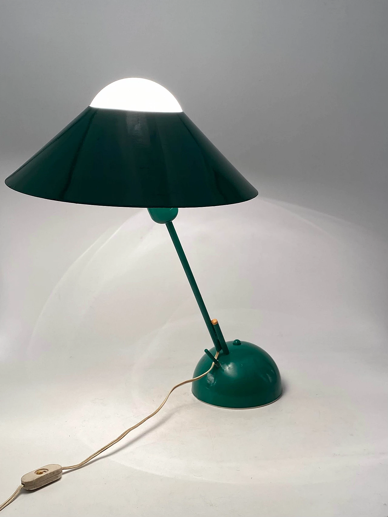 Space Age green table lamp, 70s 12
