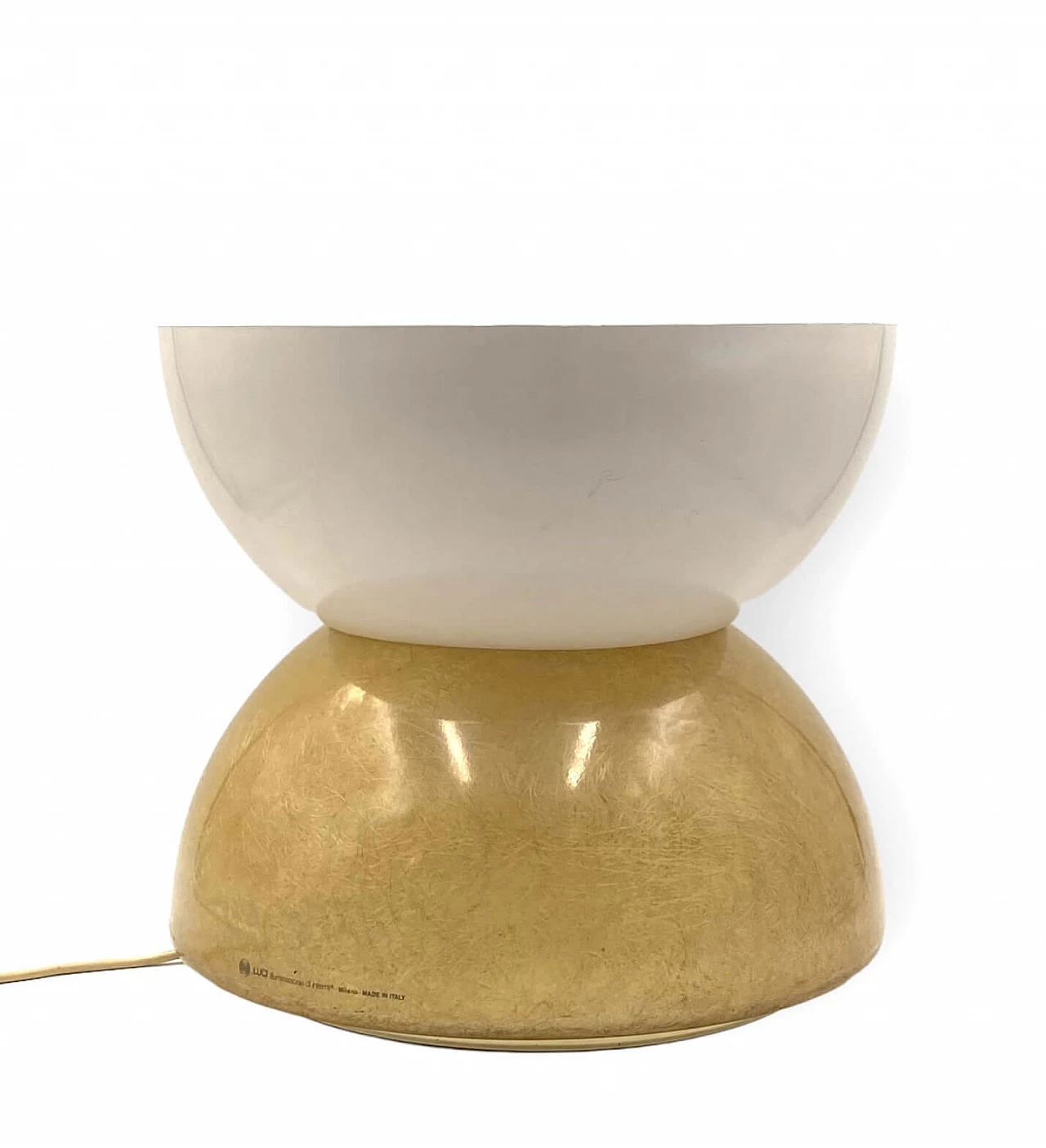 Lamp and planter in fiberglass by Luci Milano, 1970s 4