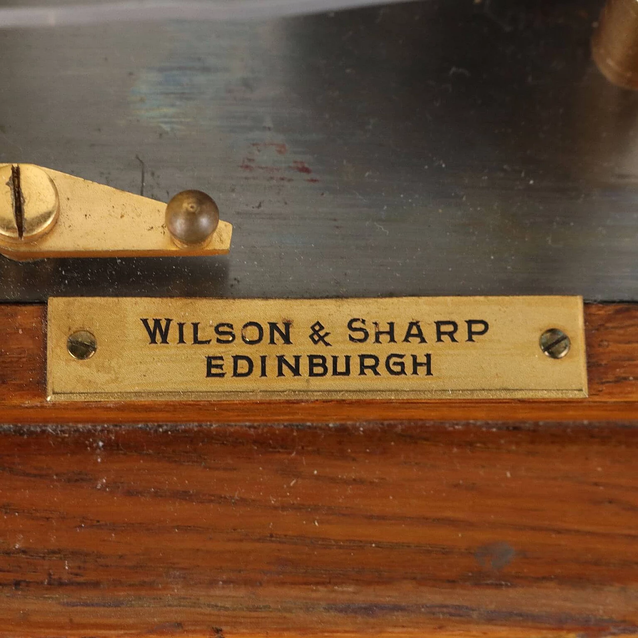 Barografo Wilson & Sharp Edinburgh, inizio '900 6
