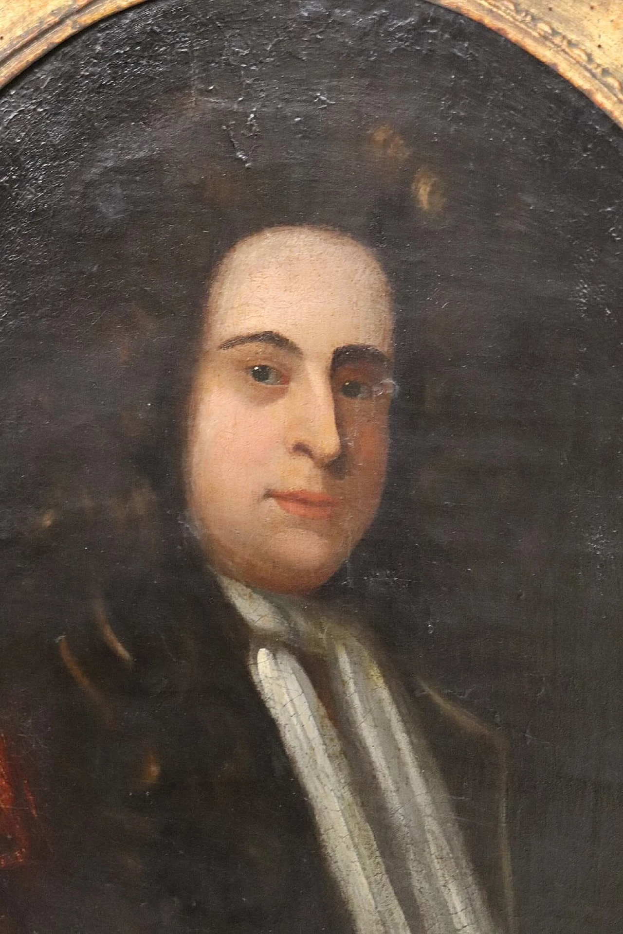 Portrait of gentleman, oil painting on canvas, 18th century 7