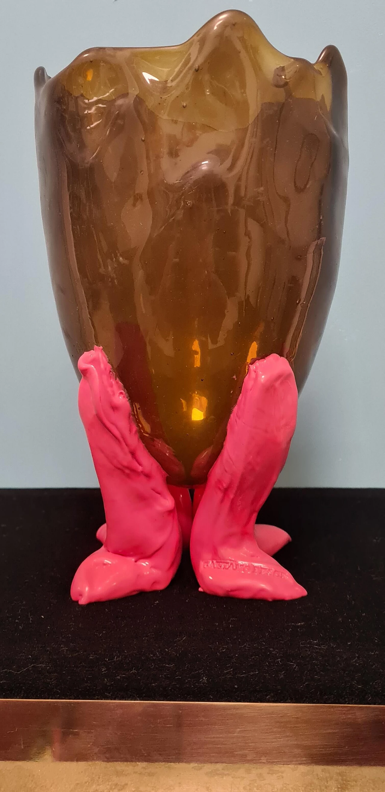 Resin vase by Gaetano Pesce 1