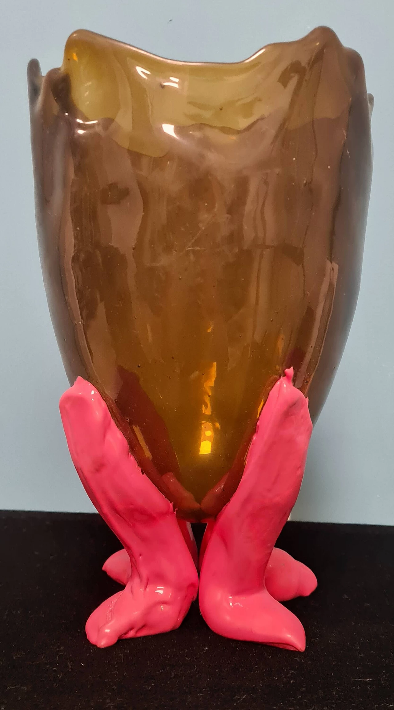 Resin vase by Gaetano Pesce 6