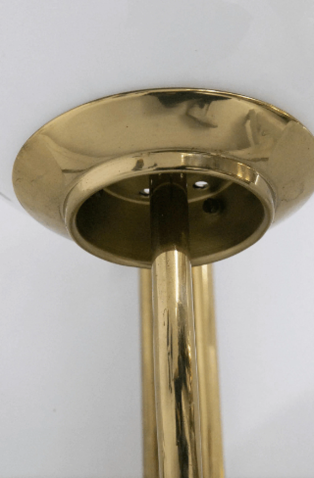 Brass wall light by Luigi Caccia Dominioni for Azucena, 1950s 5