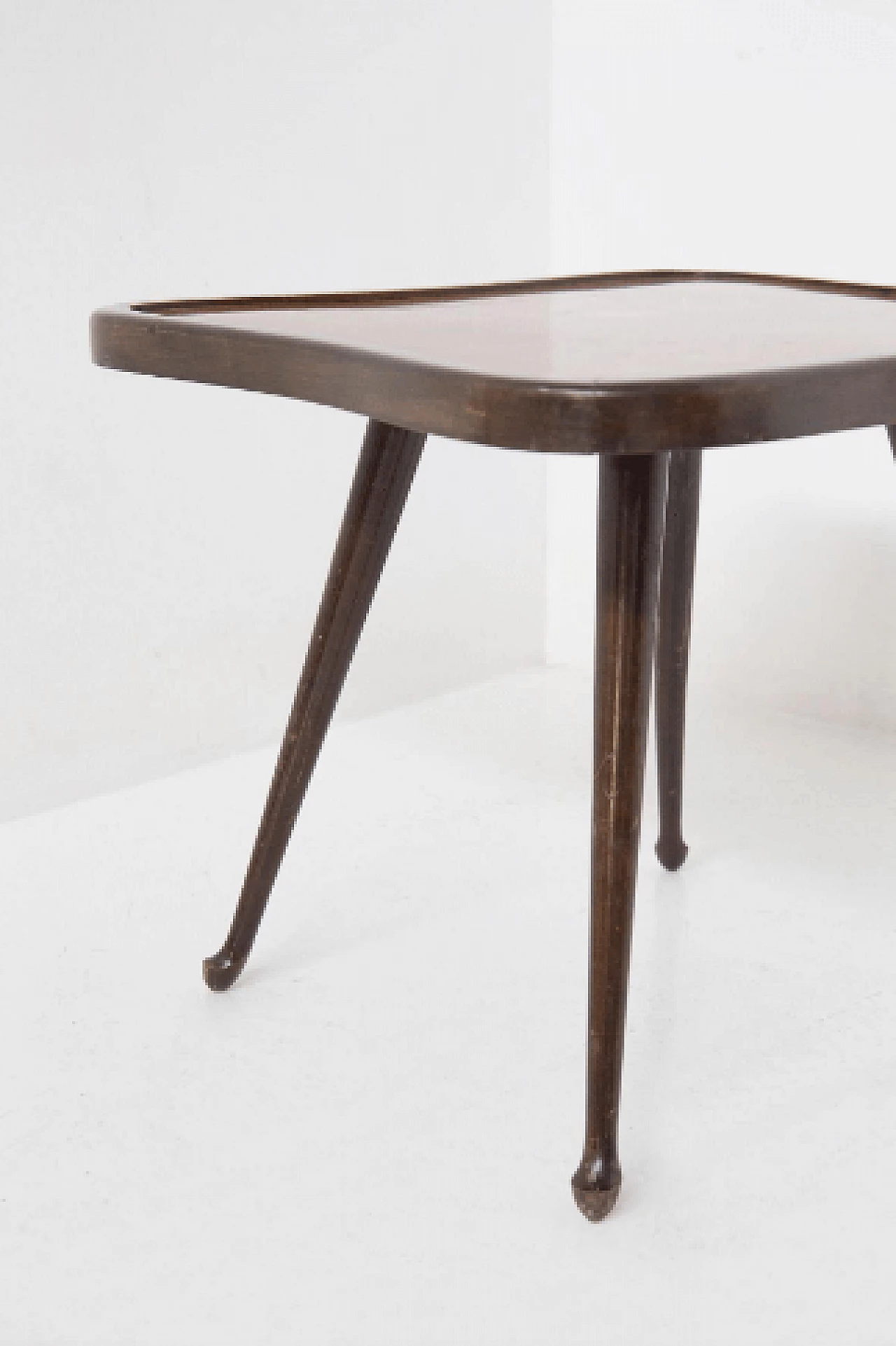 Tavolino bicolore in legno di Paolo Buffa, anni '50 4