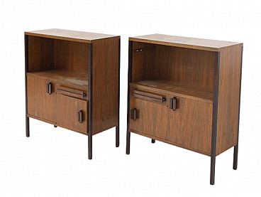 Pair of Positano bedside tables by Ico Parisi for MIM, 1950s