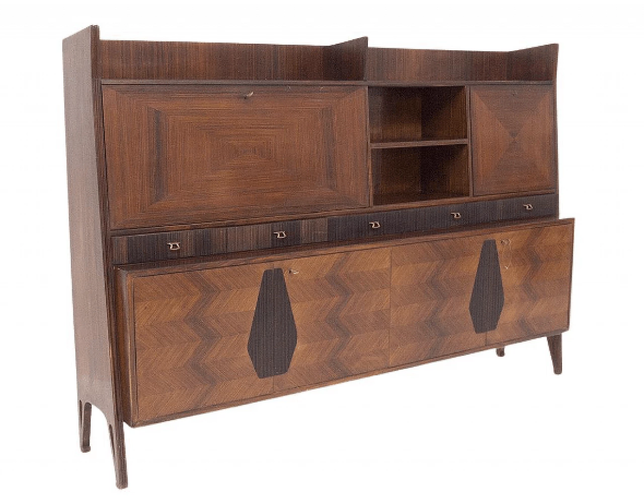 Credenza in legno di La Permanente Mobili Cantù, anni '50 1