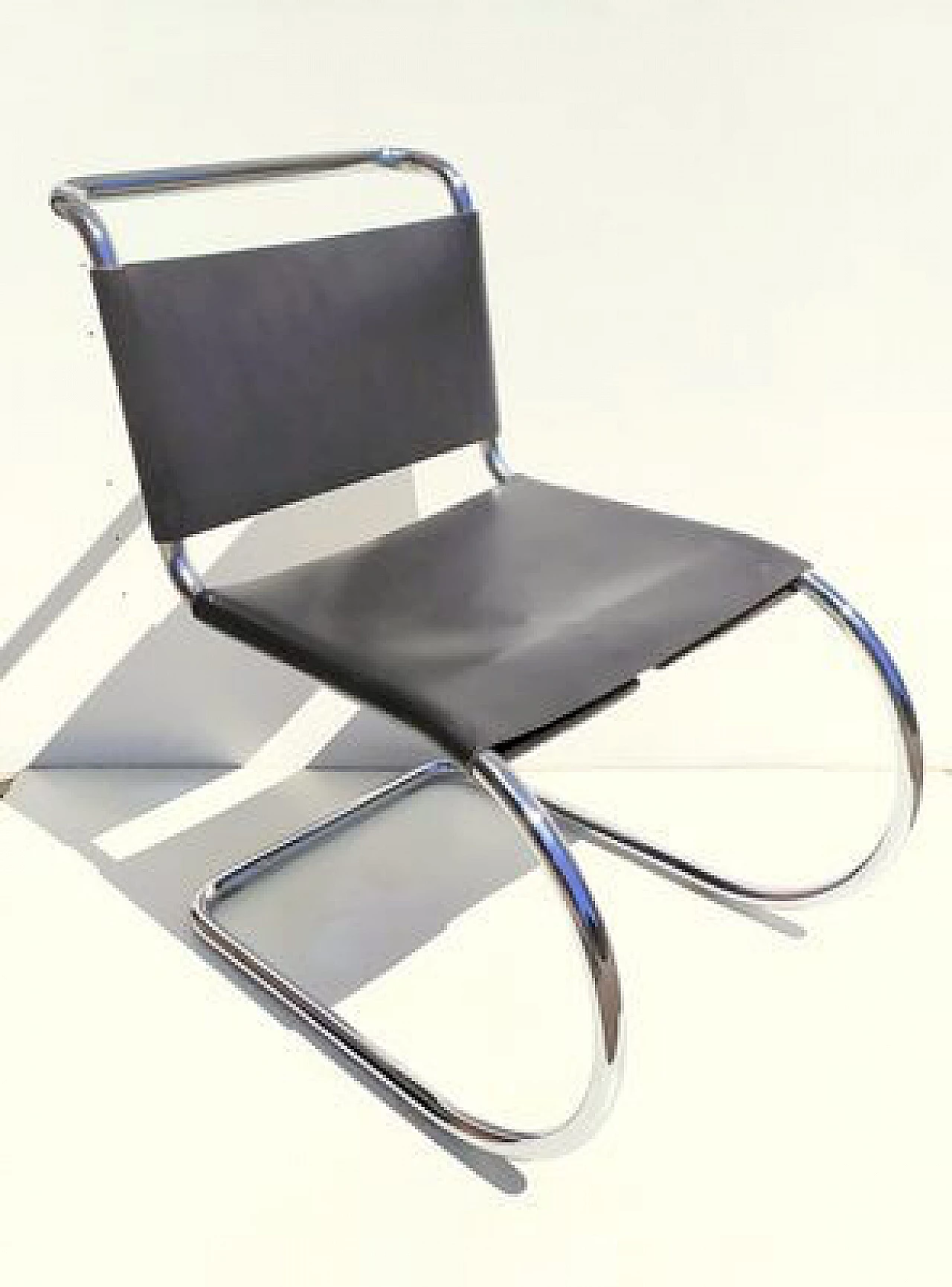 MR 10 chair attributed to Ludwig Mies van der Rohe for Knoll, 1970s 2