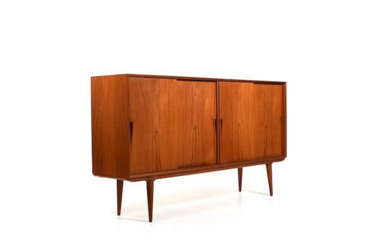 Credenza 19 in teak di Omann Jun per Møbelfabrik, anni '60 2