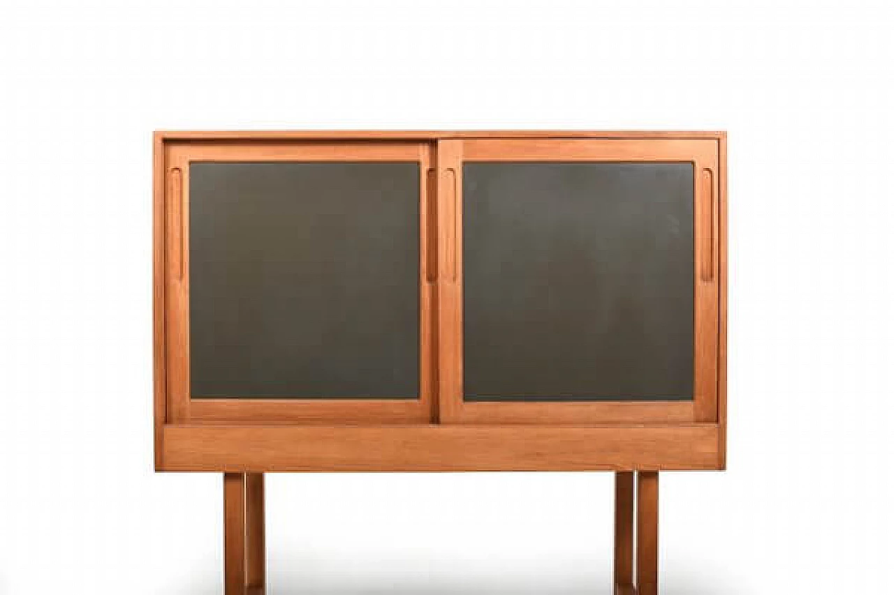 Danish oak and formica cabinet, 1960s 10