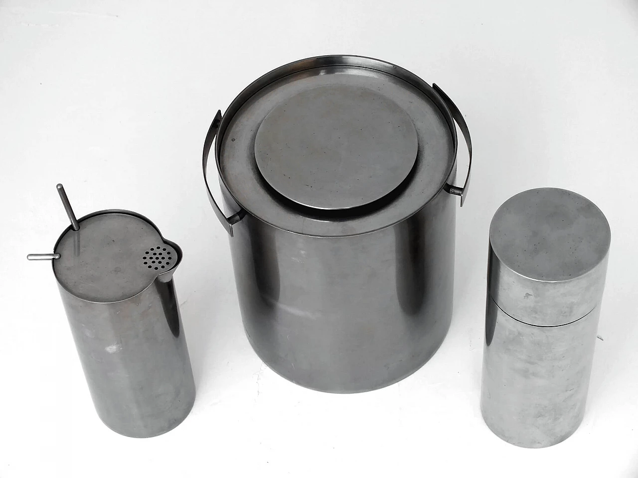 3 Accessori da bar Cylinda di Jacobsen Arne per Stelton, 1967 5