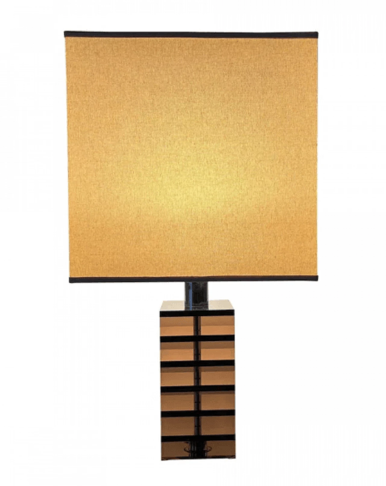 Steel and plexiglass lamp by Felice Antonio Botta, 1960s 1