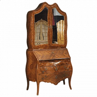 Genoese Trumeau in inlaid wood