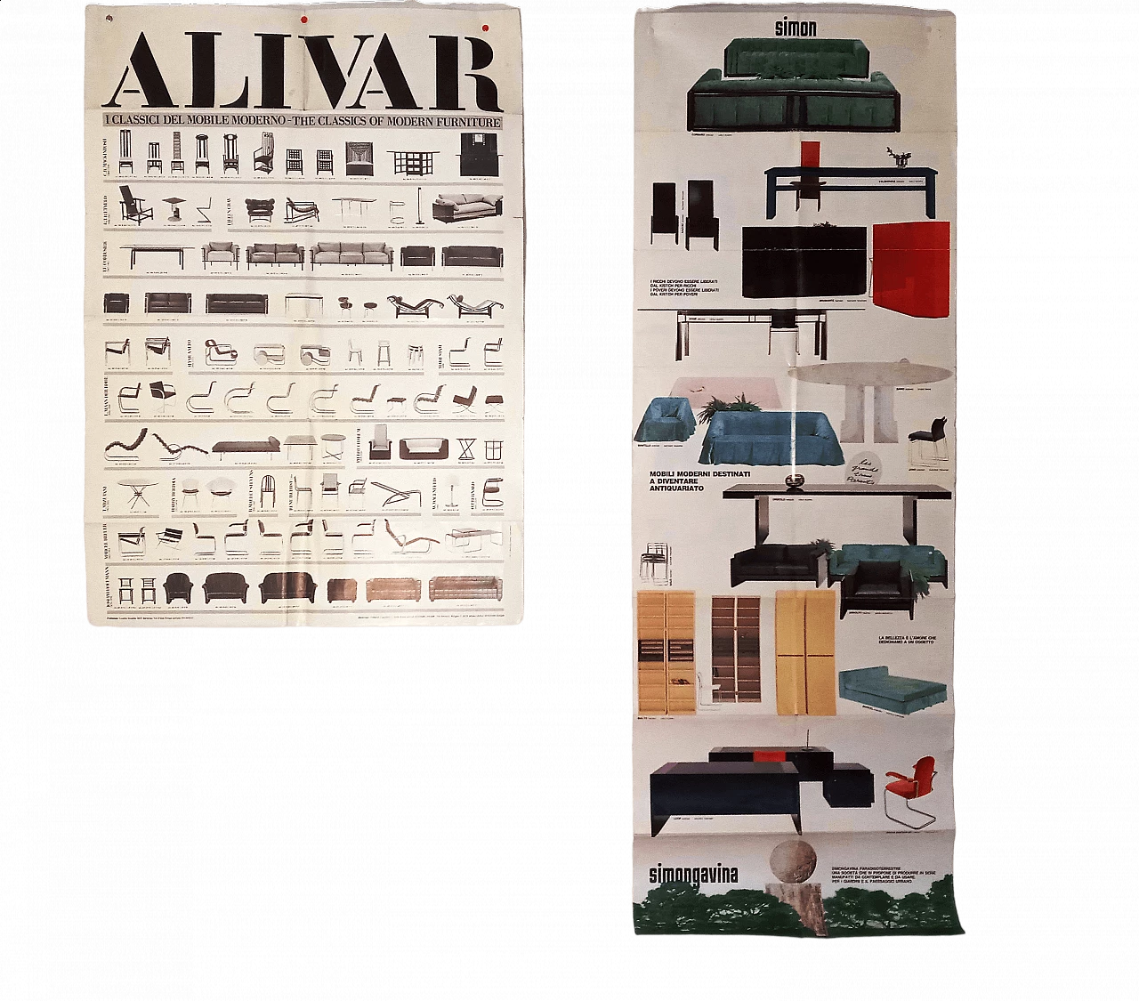Pair of Alivar and Simongavina posters, 1990s 9