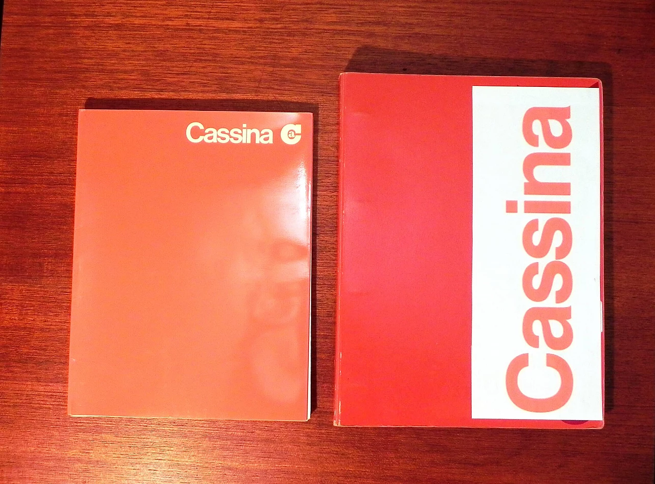 Cassina catalogue and cards, 1979 1