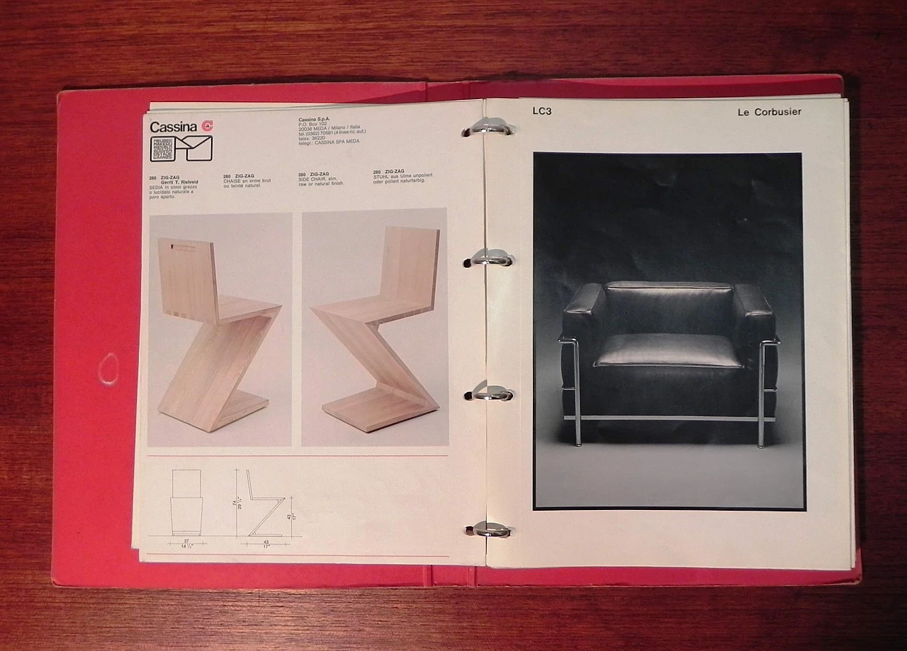 Catalogo e schede Cassina, 1979 13
