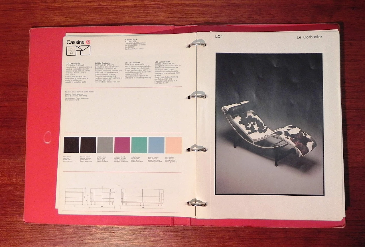 Catalogo e schede Cassina, 1979 14