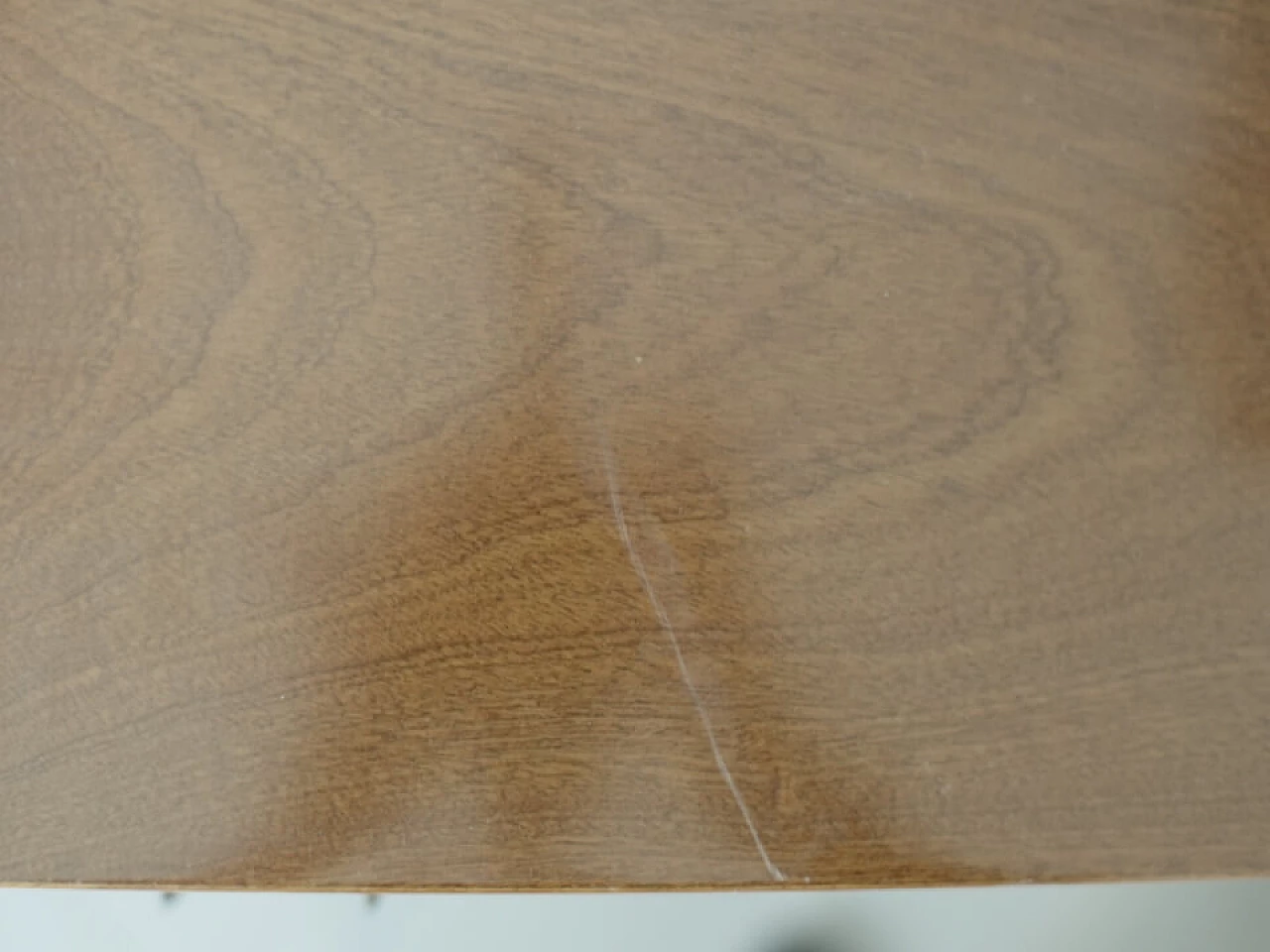Mahogany sideboard inlaid with brass by Pierre Balmain, 1980s 1