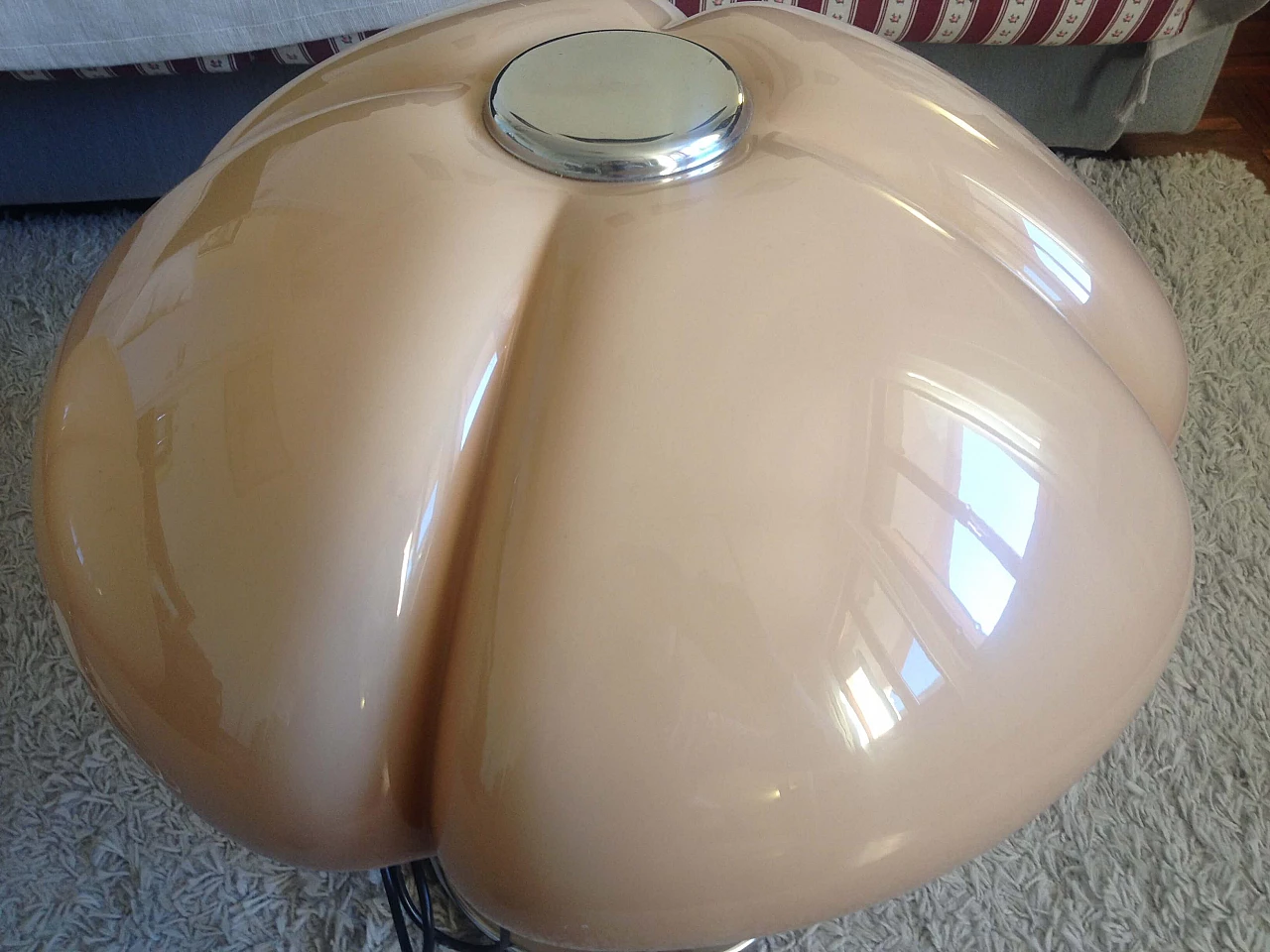 Pair of Quadrifoglio lamps by Gae Aulenti for Guzzini, 1970s 5