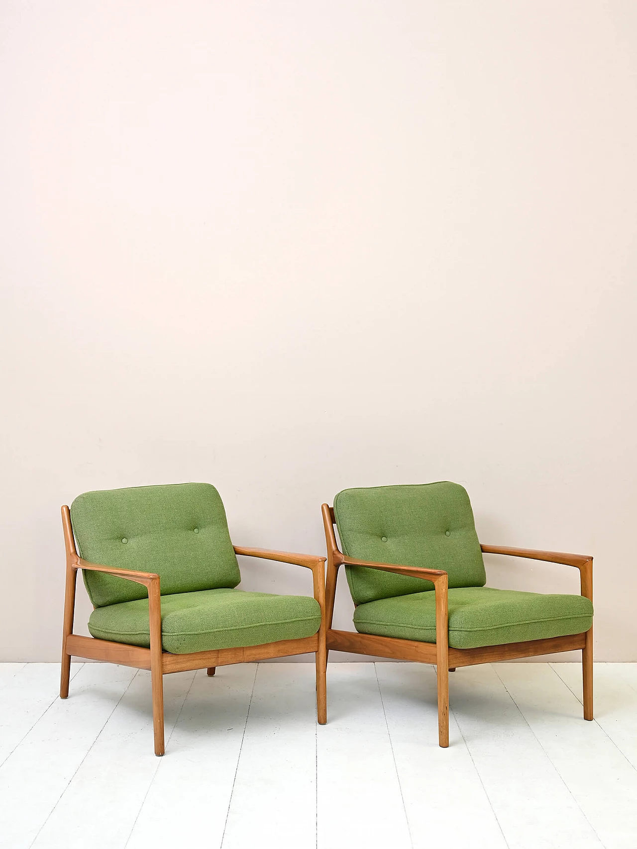 Coppia di poltrone USA 75 di Folke Ohlsson per Dux, anni '60 2