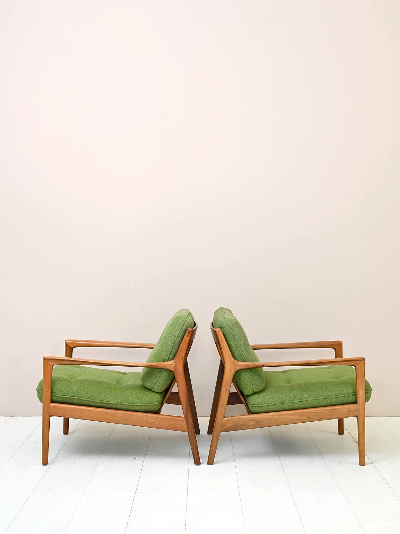 Coppia di poltrone USA 75 di Folke Ohlsson per Dux, anni '60 3