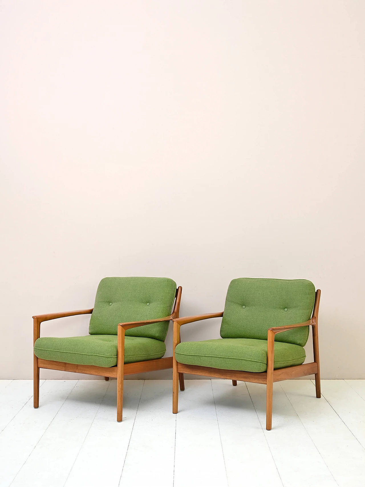 Coppia di poltrone USA 75 di Folke Ohlsson per Dux, anni '60 5