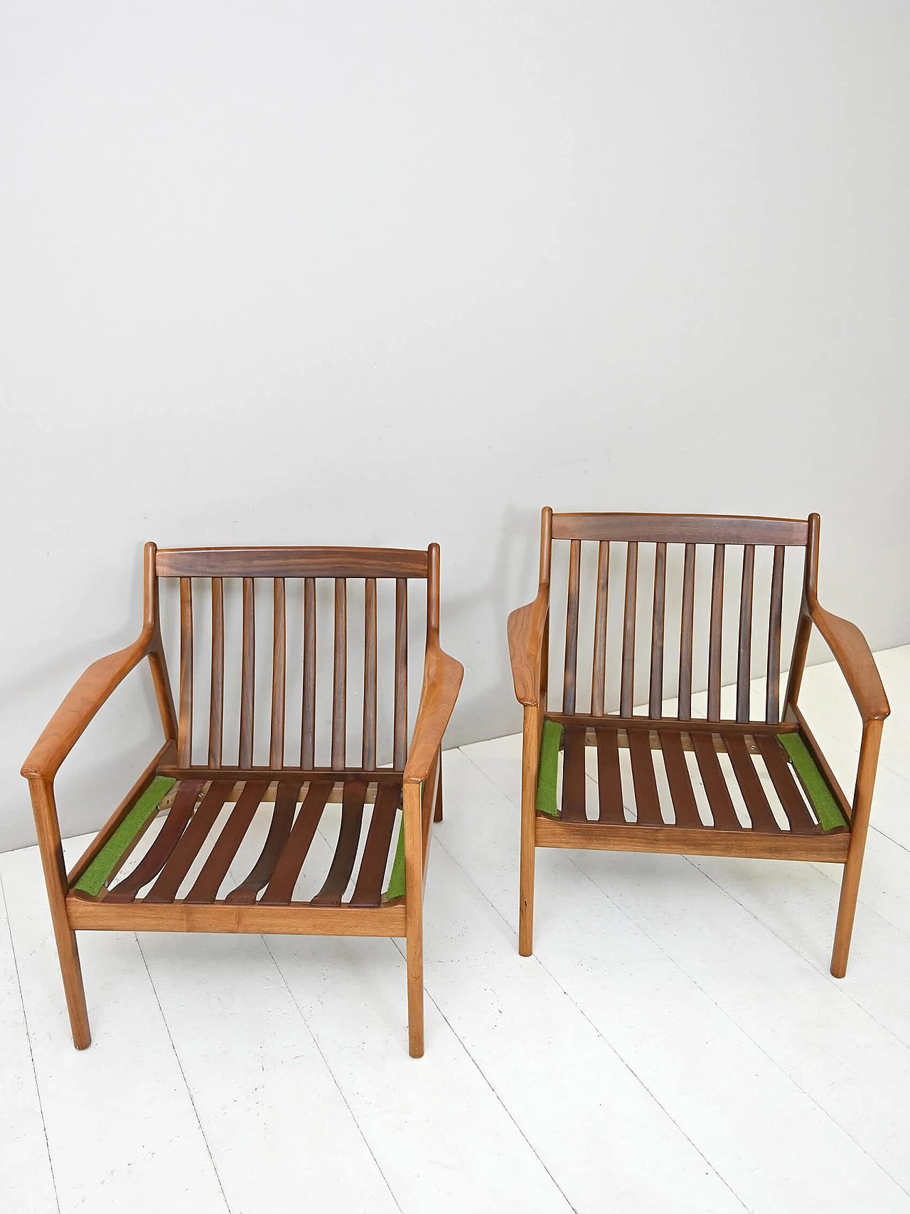 Coppia di poltrone USA 75 di Folke Ohlsson per Dux, anni '60 7