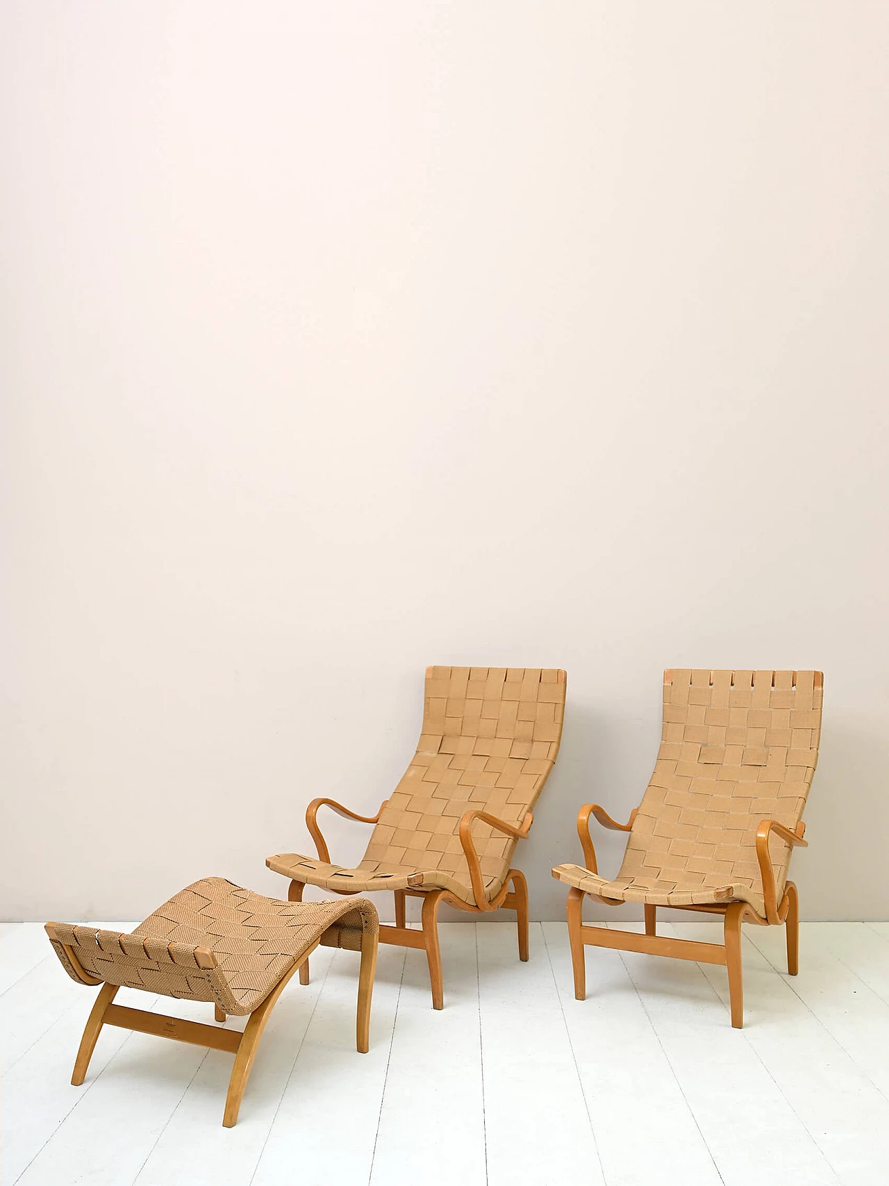 Pernilla armchair by Bruno Mathsson for Karl Mathsson AB, 1940s 13