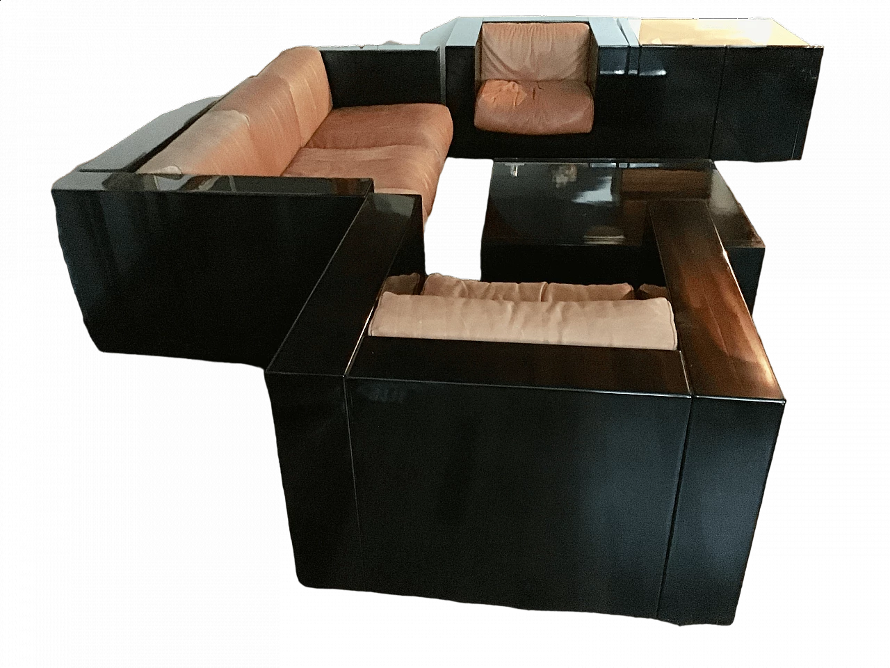 Salotto Saratoga di Massimo & Lella Vignelli, anni '70 15