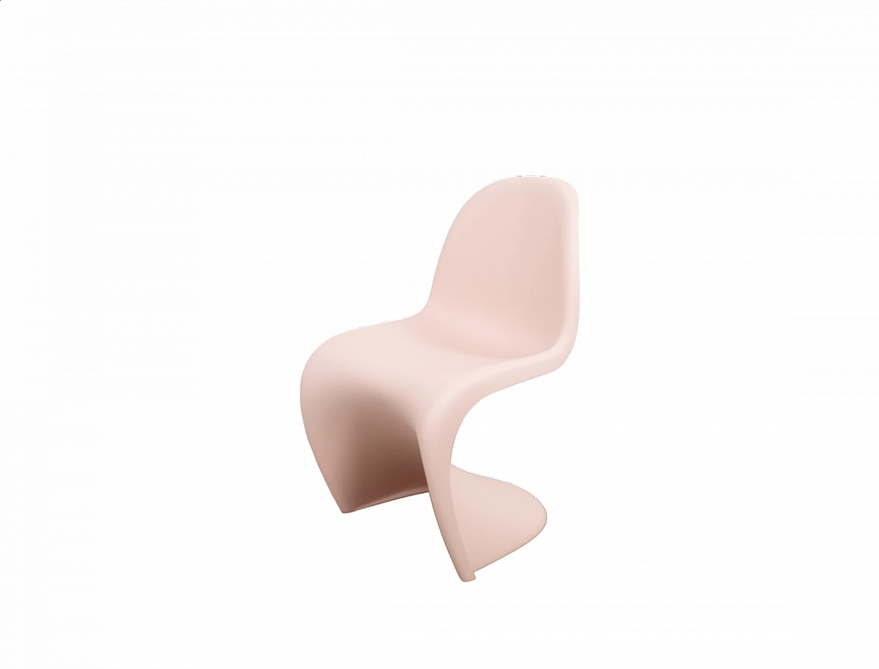 Pink Panton chair by Verner Panton for Vitra 9