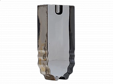 Crystal and silver candlestick for Ottaviani, 1980s