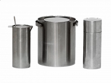 3 Accessori da bar Cylinda di Jacobsen Arne per Stelton, 1967