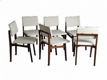 6 SD9 Luisella chairs by Franco Albini for Poggi, 1960s